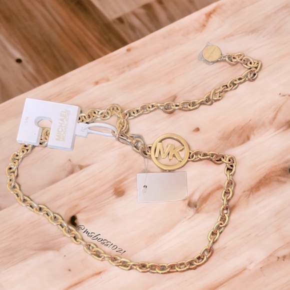 Michael Kors Accessories - Michael Kors Gold Chain Belt Size S/M